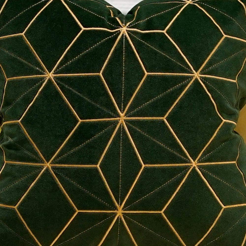 Luxurious Velvet Art Deco Cushion Cover