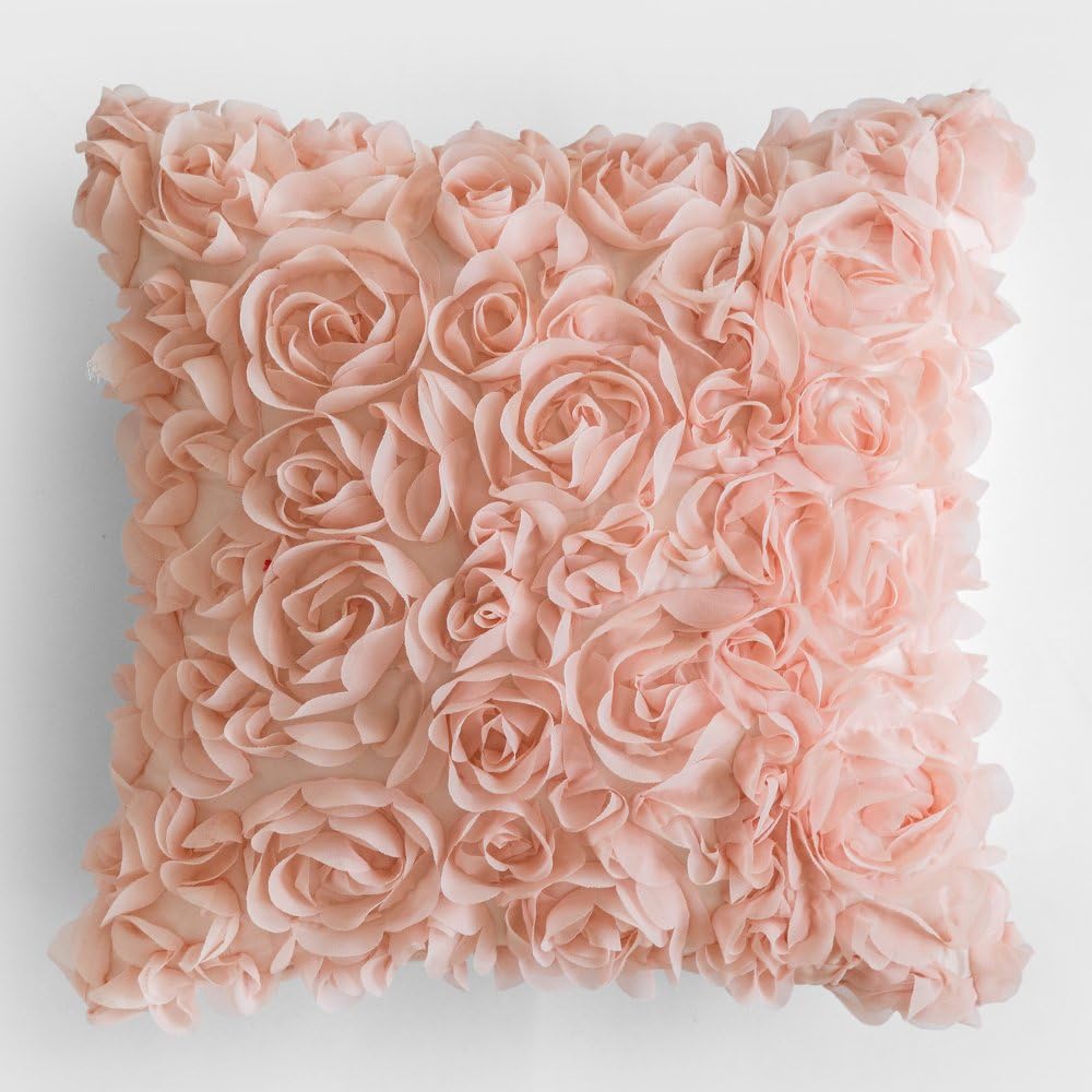 Lifelong Elegance Rose Pillow Cover