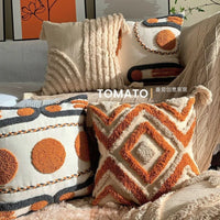 Bohemian Embroidered Pillow Cover
