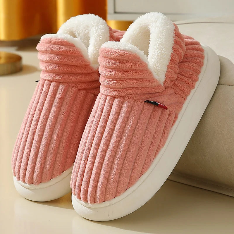 Cozy Luxe Faux Fur Slippers