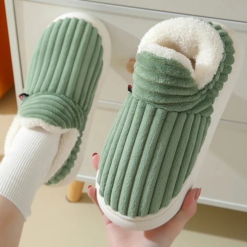 Cozy Luxe Faux Fur Slippers
