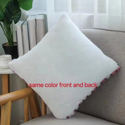 Luxurious Plush Pillow Cover Set