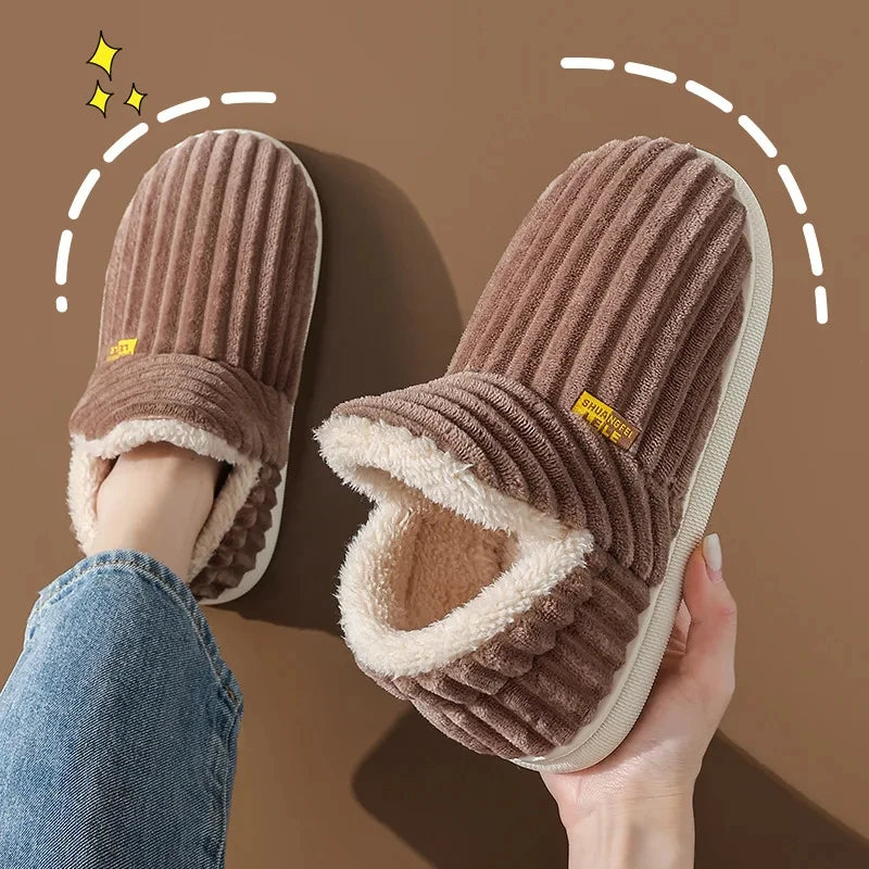 Cozy Luxe Faux Fur Slippers