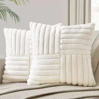 Luxurious Plush Pillow Cover Set