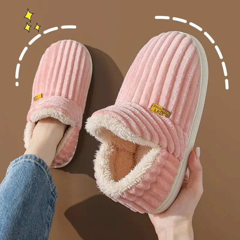 Cozy Luxe Faux Fur Slippers