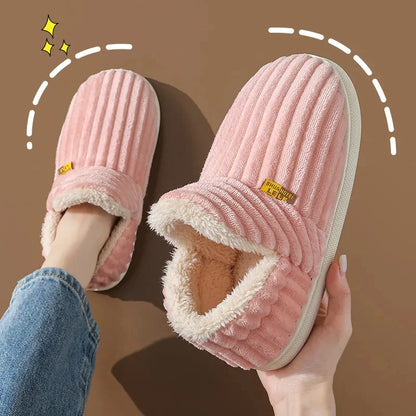 Cozy Luxe Faux Fur Slippers