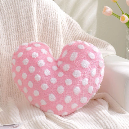 Elegant Love Heart Pillow Cover