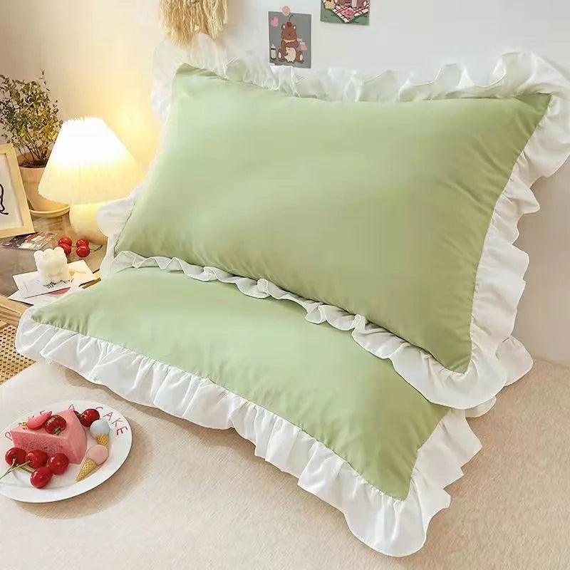 Elegant Ruffled Pillowcases for Every Bedroom
