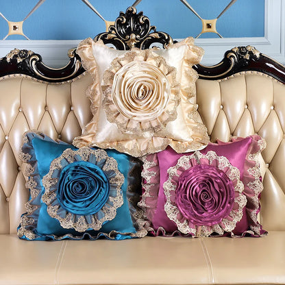 European Square Pillow Cover – No Filler, 50x50cm