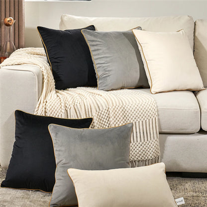 Lux Velvet Decorative Pillow Covers