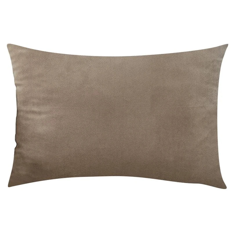 Luxury Velvet Plaid Pillow Covers