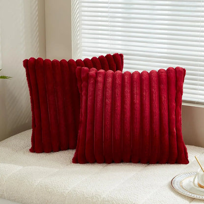 Luxurious Faux Fur Throw Pillow Cover