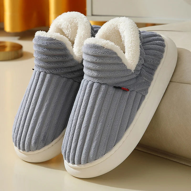 Cozy Luxe Faux Fur Slippers