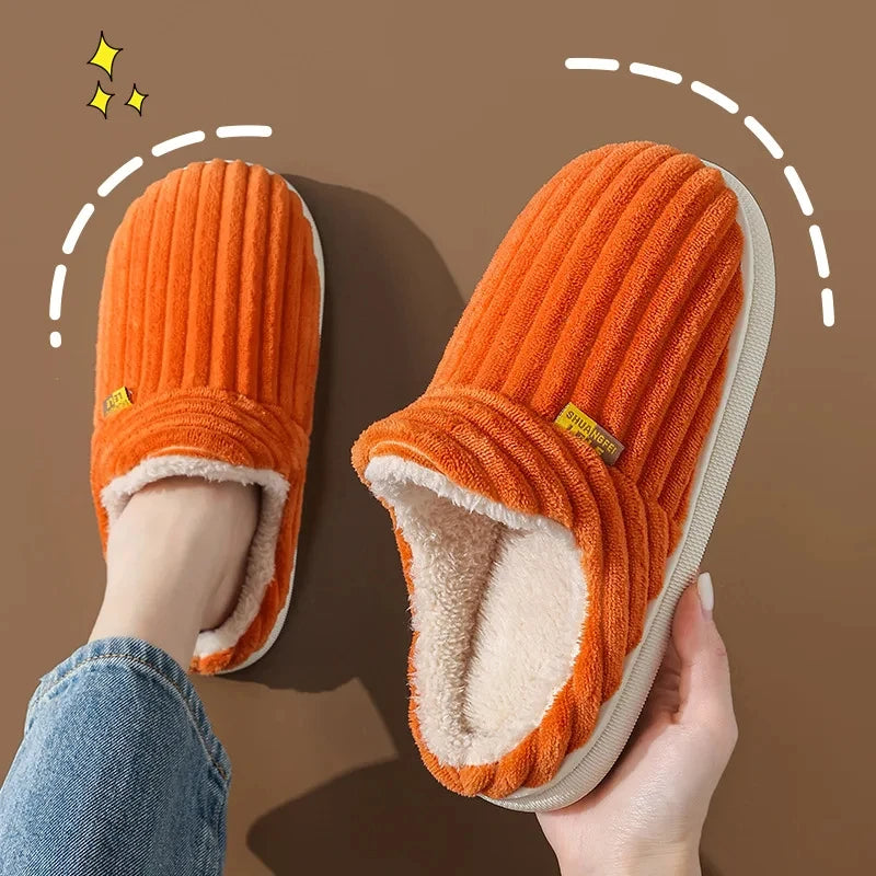 Cozy Luxe Faux Fur Slippers