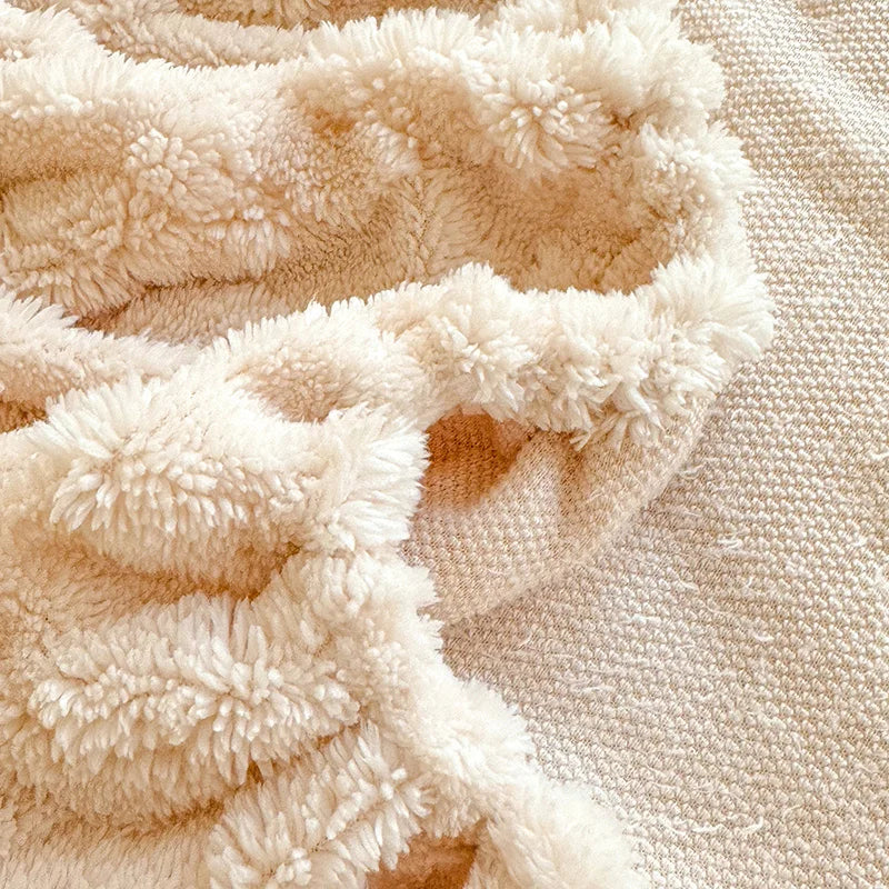 Cozy Winter Fleece Fitted Sheet