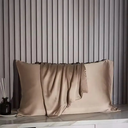 Nordic Silk Pillowcase – Luxury Bedding Decor
