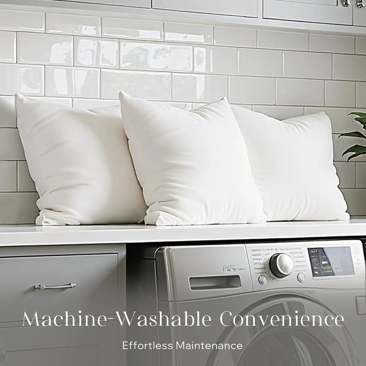 Premium Cotton Square Pillow Inserts