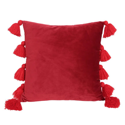Luxe Velvet Flower Petal Cushion Cover