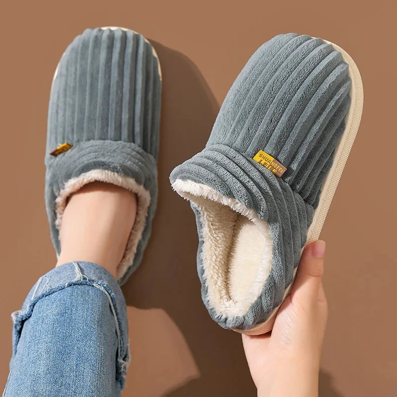 Cozy Luxe Faux Fur Slippers