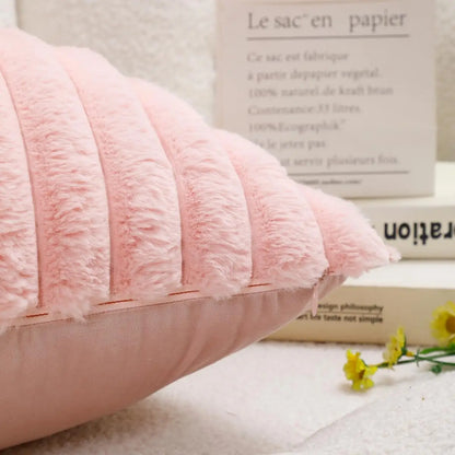 Luxurious Plush Pillow Cover Set
