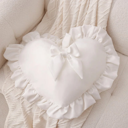 Elegant Love Heart Pillow Cover