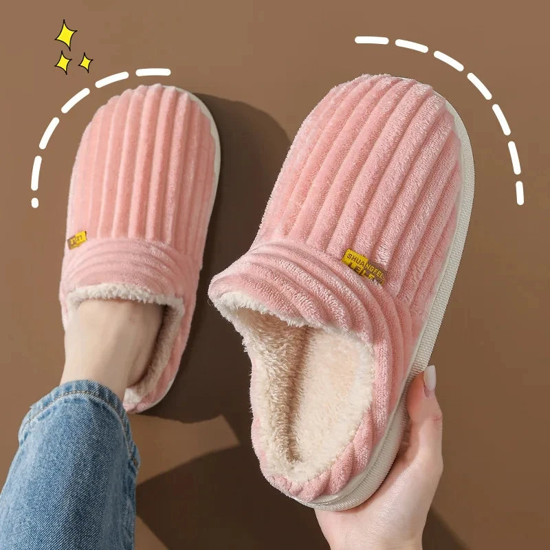 Cozy Luxe Faux Fur Slippers