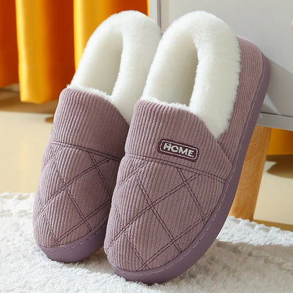 Cozy Luxe Faux Fur Slippers