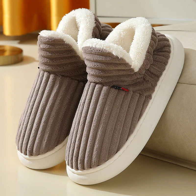 Cozy Luxe Faux Fur Slippers