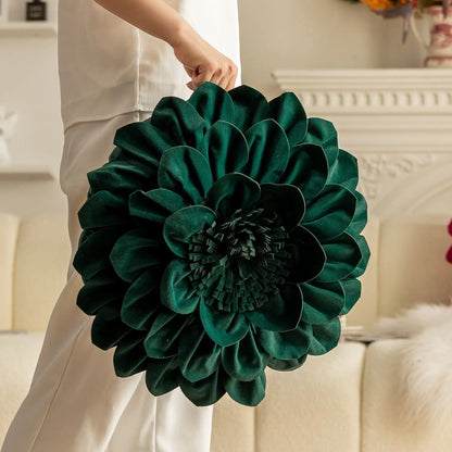 Lux Velvet Petal Cushion Cover