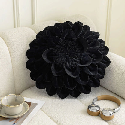 Lux Velvet Petal Cushion Cover
