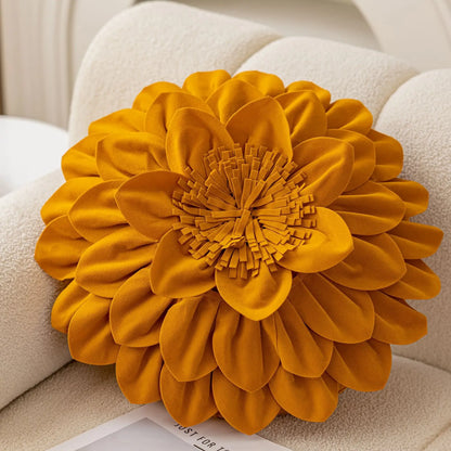 Lux Velvet Petal Cushion Cover