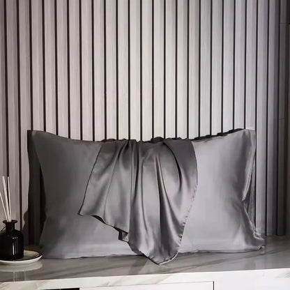 Nordic Silk Pillowcase – Luxury Bedding Decor