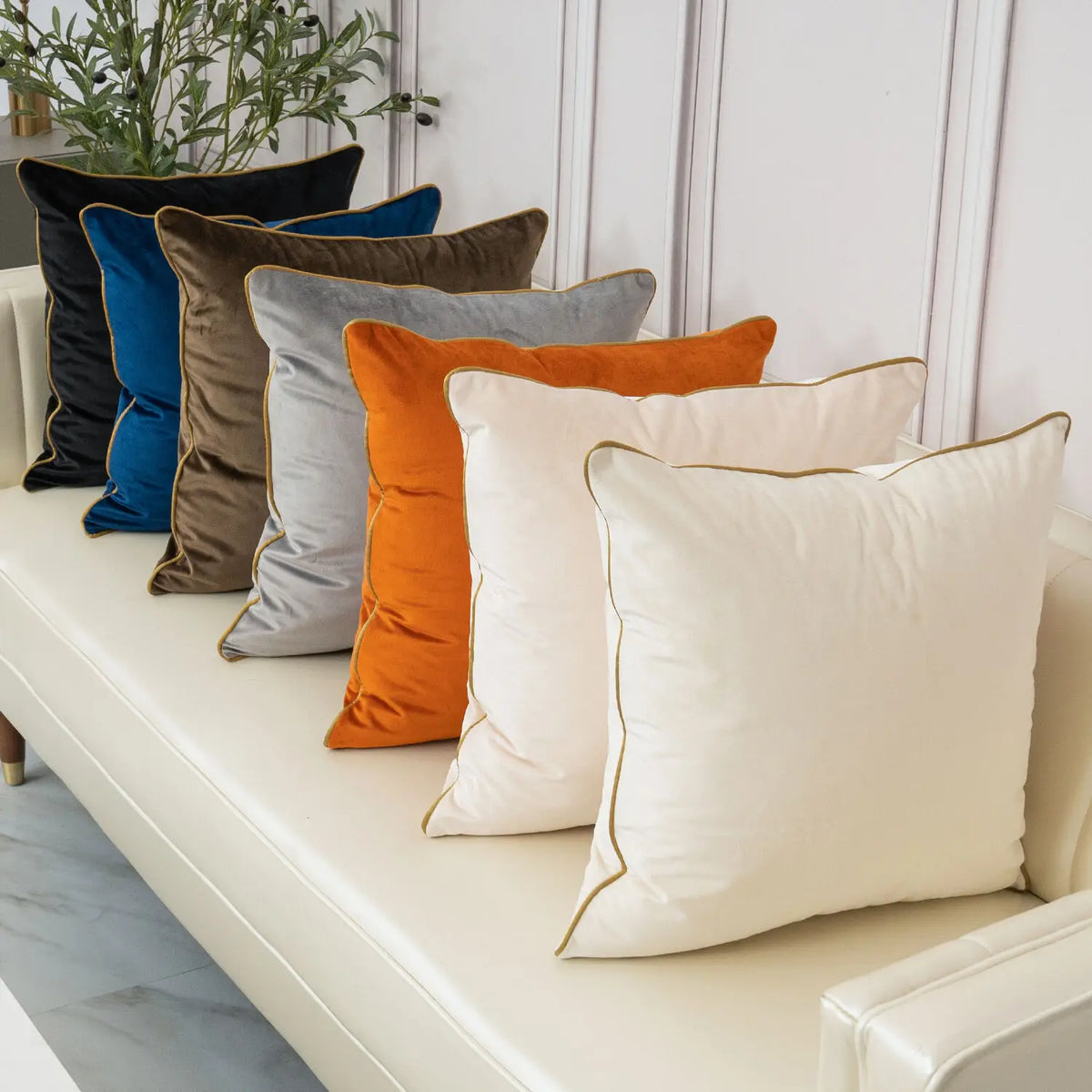Luxe Velvet Decorative Pillow Covers
