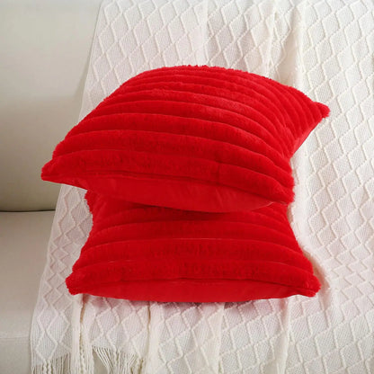 Luxurious Faux Fur Throw Pillow Cover