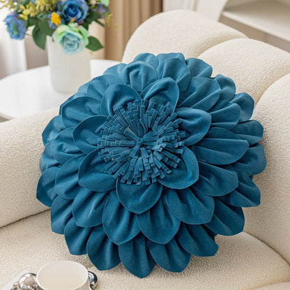 Lux Velvet Petal Cushion Cover