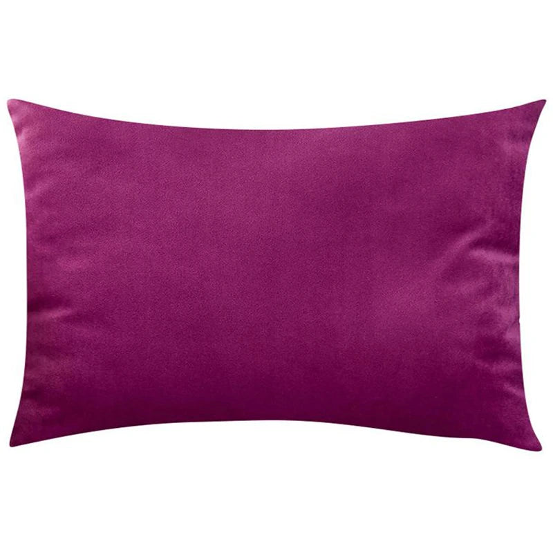 Luxury Velvet Plaid Pillow Covers