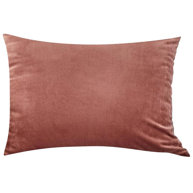 Luxury Velvet Plaid Pillow Covers