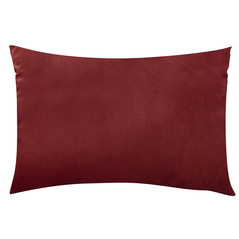 Luxury Velvet Plaid Pillow Covers