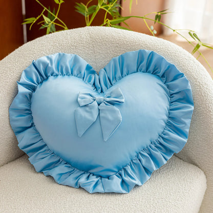 Elegant Love Heart Pillow Cover